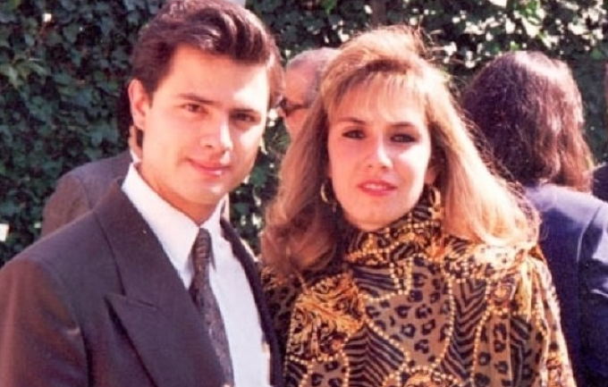 Mónica Pretelini and her husband Enrique Pena Nieto