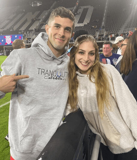 Christian Pulisic Dating Hot Girlfriend. Net Worth And About Sister And ...