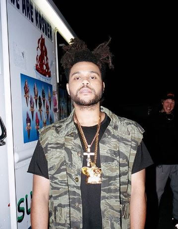 Samra Tesfaye's son, The Weeknd.