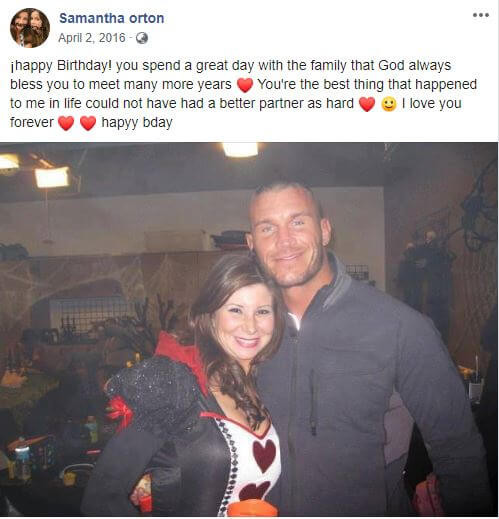 randy orton samantha speno