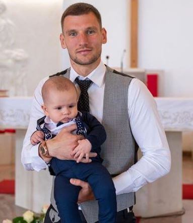 Borna Barisic Gorgeous Wife And Cute Son | VergeWiki